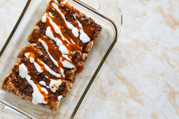 Enfrijoladas, Vegetarian Mexican Cuisine, Typical Antojitos Easy Meals