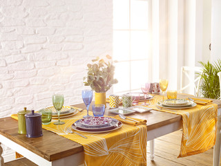 Provence dining setting