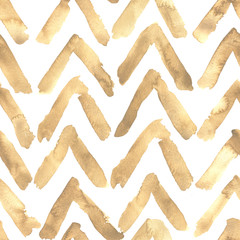 Seamless hand-drawn herringbone pattern, watercolor illustration. Fabric wallpaper print texture.