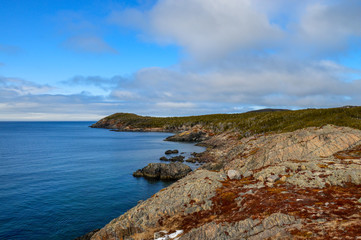 Beautiful day on the coast of Newfoundland