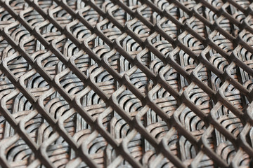 Steel texture background