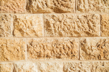 Texture. Bricks, Sandstone stones of the old building.