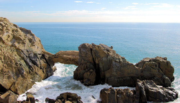 Views Along The Pacific Coast Highway Near Malibu, California