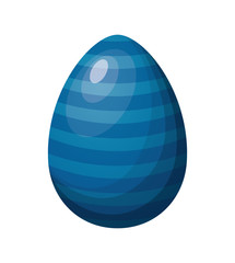 Happy easter egg vector design