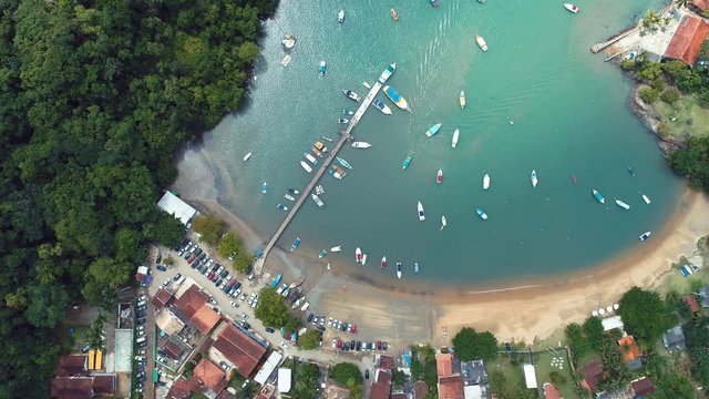 Beach scene in Paraty, Rio de Janeiro, Brazil. Seascape view. Beach scene in Paraty, Rio de Janeiro, Brazil. Seascape view. Beach scene in Paraty, Rio de Janeiro, Brazil. Seascape view.