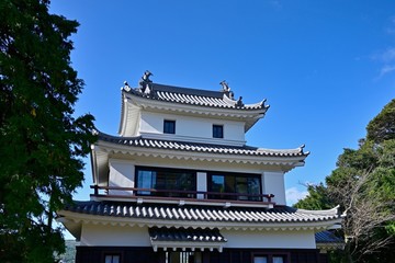 お城の櫓の情景＠長崎