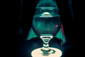 Illuminated Wine Glass