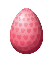 Happy easter egg vector design