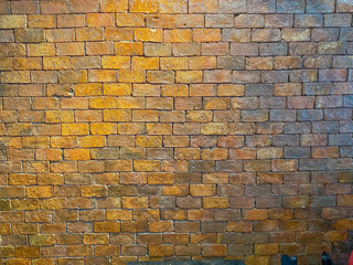 Background of old vintage brick wall textures
