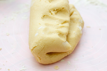 preparation of silicone baking dough for food