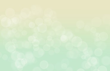 abstract green background with bokeh