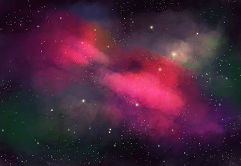 background material space graphic star watercolor color texture nightview 