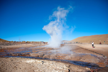 geyser in Chile