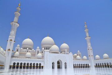 The Sheikh Zayed Grand Mosque Center SZGMC was established in year 2008, The largest mosque in the UAE