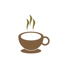 Coffee cup Logo Template vector icon
