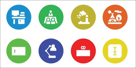 workplace icon set