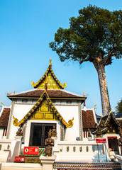 Naklejka premium Chiang Mai city pillar, the Sao Inthakhin, Thailand