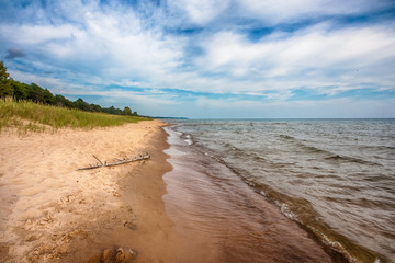 Lake Michigan Northern Shore near Mackinac Island