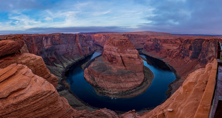 Sunrise at Horseshoe Bend