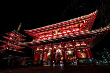 浅草の浅草寺