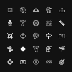 Editable 25 opportunity icons for web and mobile