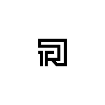 TR RT T R Letter Initial Logo Design