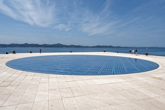 Kroatien - Zadar - Sonnenorgel/Meeresorgel