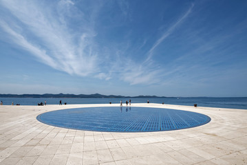 Kroatien - Zadar - Sonnenorgel/Meeresorgel