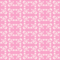 Pink Abstract Background. Seamless Pattern. Texture Wallpaper. Vector Image.