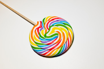 Big lollipops pretty in many colors