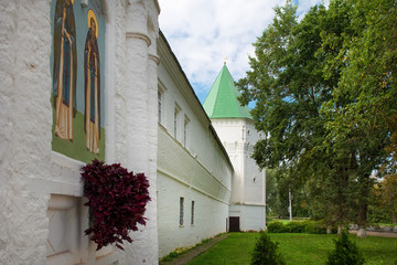Fortress walls and tower of St. Nicholas Peshnoshsky Monastery