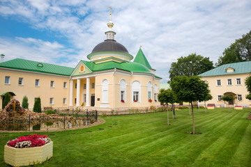 Fototapeta na wymiar Church of Demetrius, Metropolitan of Rostov, in the St. Nicholas Peshnoshsky Monastery