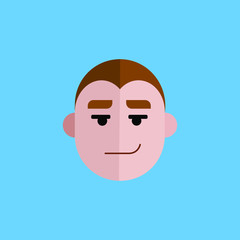 Vector Avatar Man flat design Perfect for web design,banner,Presentation design eps 10