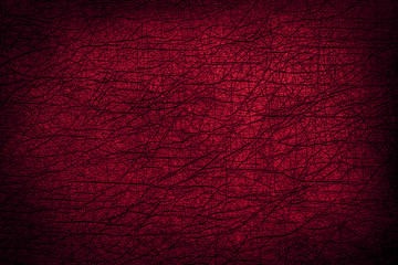 The texture of red leather. Background