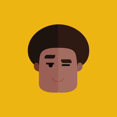 Vector Avatar Man flat design Perfect for web design,banner,Presentation design eps 10