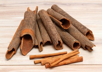 Compare  Cinnamomum cassia and  Cinnamomum verum. Cinnamon cassia originated from China, C. verum...