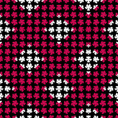 seamless pattern with flowers