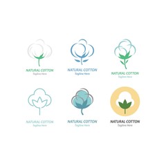 Cotton logo illustration