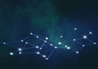  IT ビジネス　ネットワーク　背景素材