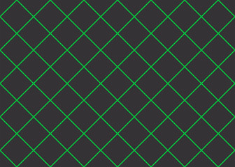 Seamless geometric pattern design illustration. Background texture. In black, green colors.
