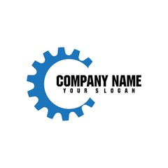 Gear Logo Template