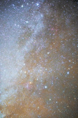 Part of the magical Milkyway on an winter sky, Sweden