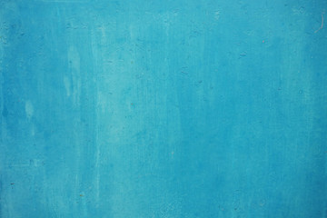 Obraz premium Grunge concrete wall blue color for texture background