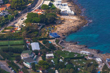 Fototapeta premium Monte Pellegrino near Palermo on Sicily, Italy in Europe