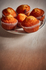 natural muffins to breakfast very sweet