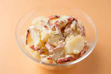 Kartoffelsalat typical salad in germany of potatoes