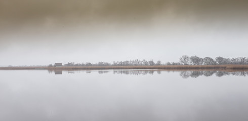 Horsey Mere February Reflections