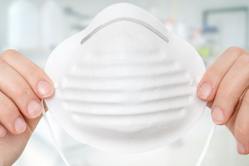 Respirator mask - Coronavirus COVID, MERS, SARS concept
