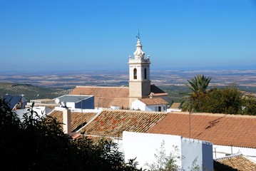 Fototapeta na wymiar San Sebastian parish church, Estepa, Spain.
