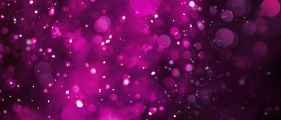 Abstract purple background with bokeh effect